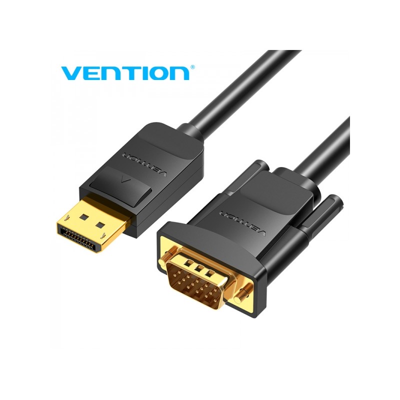 Vention Cavo convertitore da Displayport maschio a VGA maschio - 1.5 m - Nero