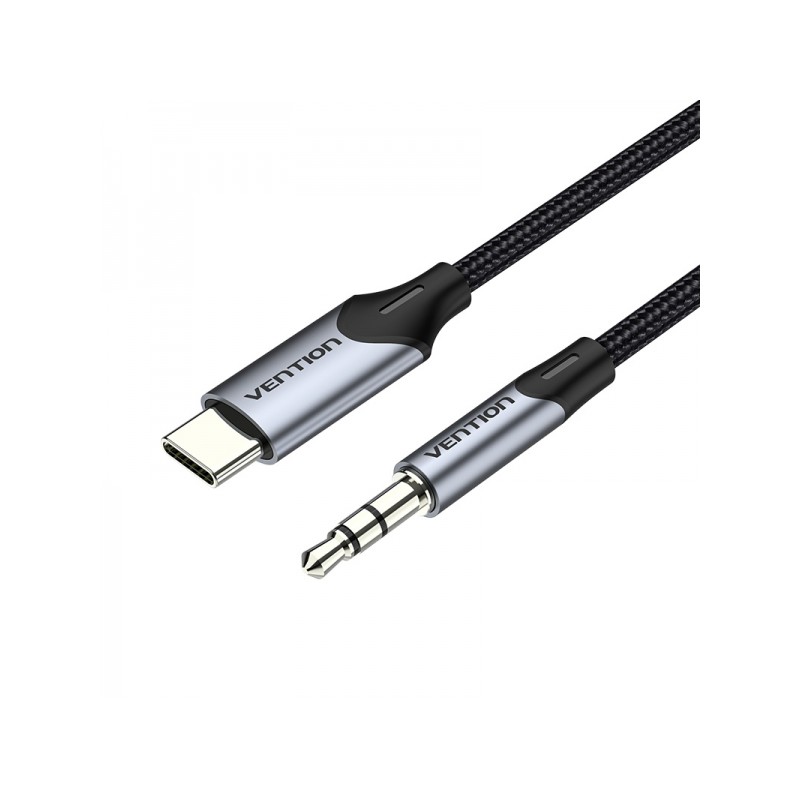 Vention Audio Cavo convertitore audio da USB-C a Jack 3.5 maschio - 1 m - Grigio