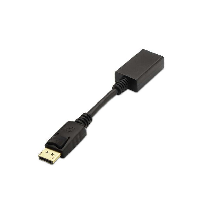 Convertitore Aisens Displayport a HDMI - DP/M-HDMI A femmina - 15 cm - nero