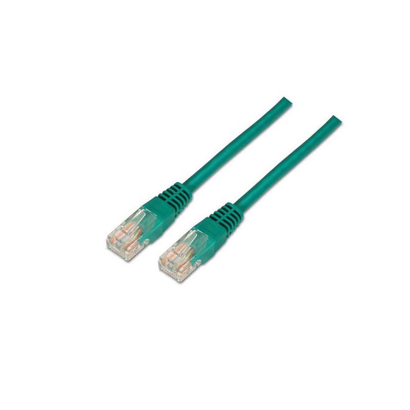 Cavo di rete Aisens Patch Cord RJ45 Cat.6 UTP AWG24 - 1.0 m - 10/100/1000 Mbit/s - Colore Verde