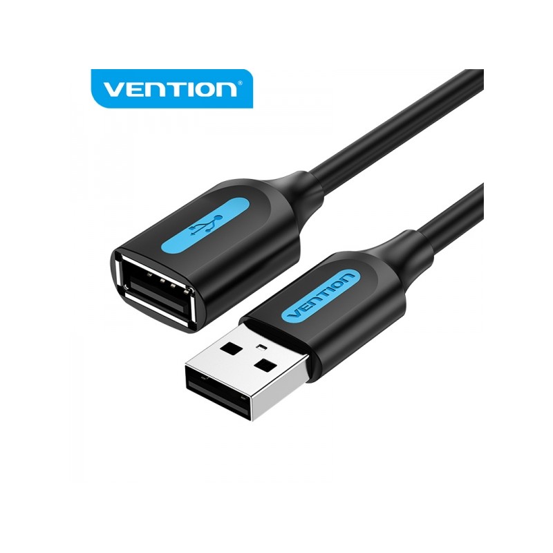 Vention Cavo di prolunga da USB 2.0 maschio a USB femmina - 5 m - Nero