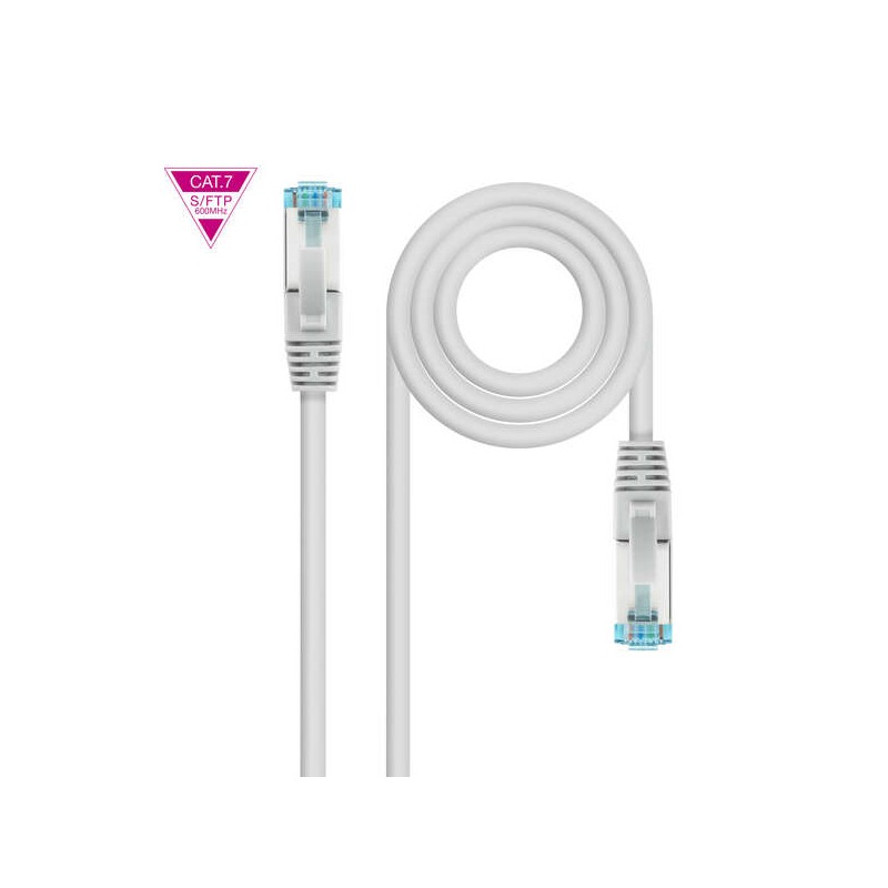 Cavo di rete Nanocable  cavo patch Cat.7 LSZH SFTP PIMF AWG26 25 m - Colore grigio