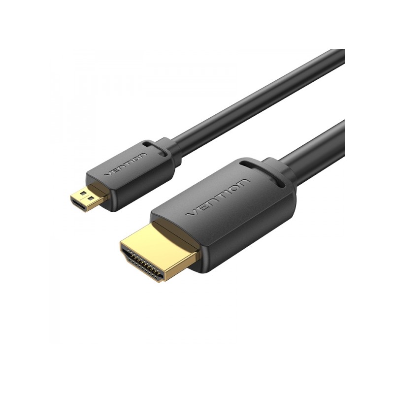 Vention Micro HDMI maschio a HDMI maschio 2.0 4K - 1 m - Nero