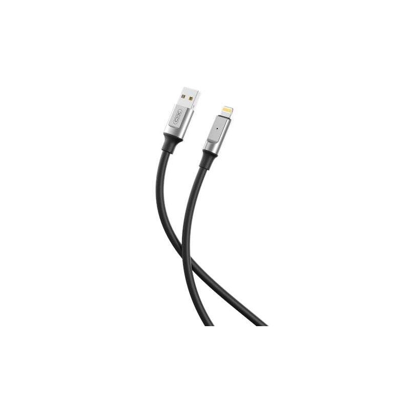 Cavo di ricarica rapida USB XO NB251 - Fulmine - 6 A - 1 m - Nero