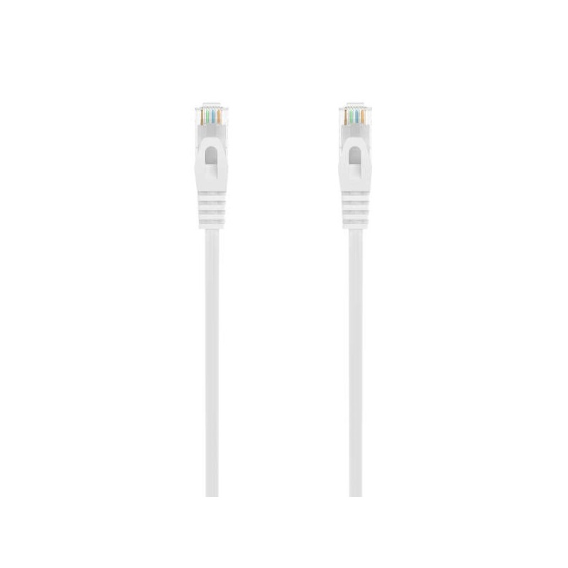 Cavo toppa del cavo di rete Aisens RJ45 LSZH CAT.6A 500 MHZ UTP AWG24 - 30CM - Colore bianco