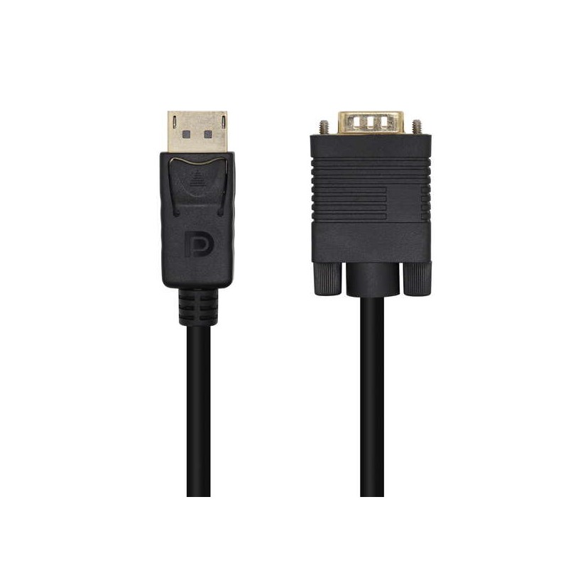 Cavo convertitore Displayport a VGA Aisens - DP/M-VGA/M - 3.0 m - Nero