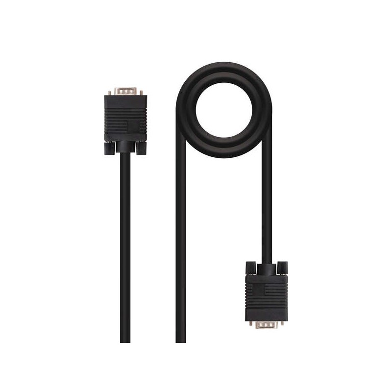 Cavo Nanocable SVGA da HDB15 maschio a HDB15 maschio 3 m - colore nero