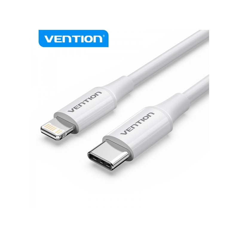 Vention Cavo da USB-C maschio a Lightning maschio - 1 m - Bianco