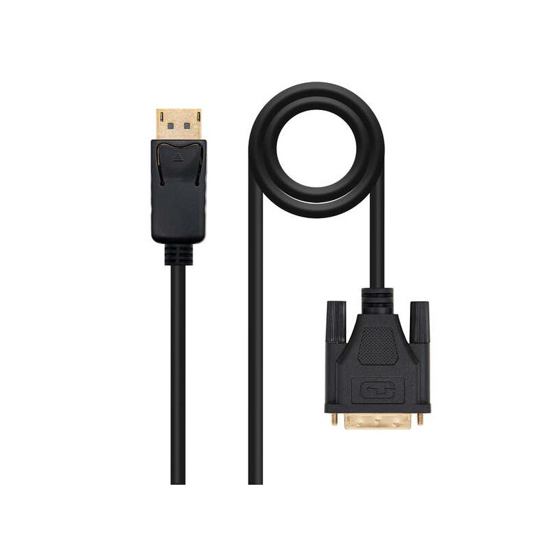 Cavo convertitore Nanocable DisplayPort maschio a DVI maschio da 2 m - colore nero