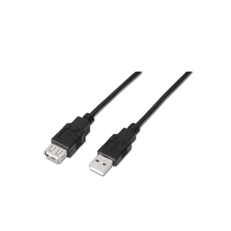 Cavo di prolunga USB 2.0 Aisens - Tipo A maschio a Tipo A femmina - 3.0 m - Colore nero