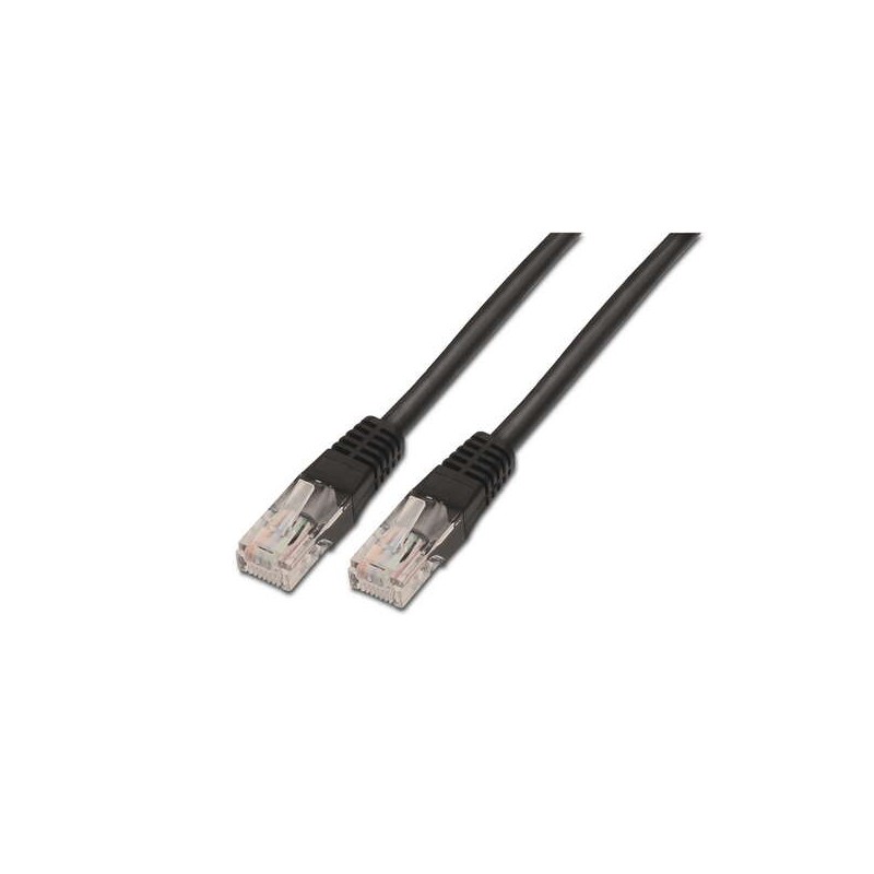 Cavo di rete Aisens Patch Cord RJ45 Cat.6 UTP AWG24 - 3.0 m - 10/100/1000 Mbit/s - Colore nero