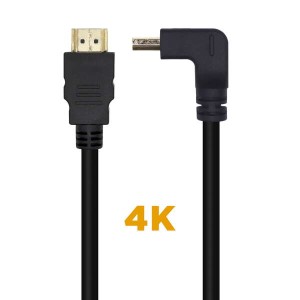 Cavo HDMI V2.0 angolato ad...