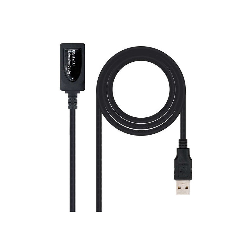 Cavo di prolunga Nanocable  con amplificatore da USB-A 2.0 maschio a USB-A femmina 15 m