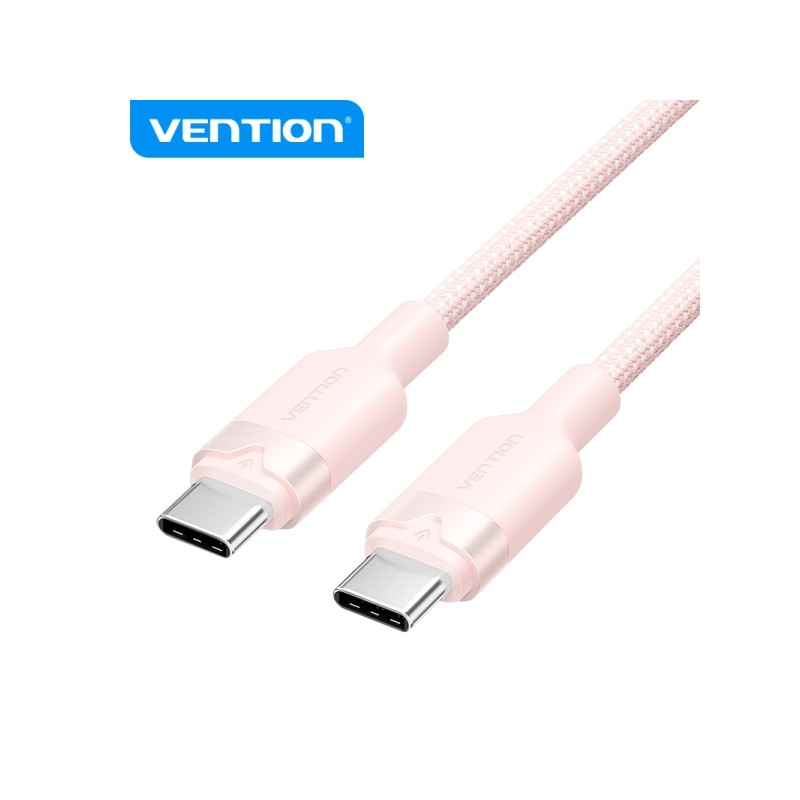 Vention Cavo USB 2.0 nichelato - Potenza 60W - Corrente max. 3A - Colore rosa