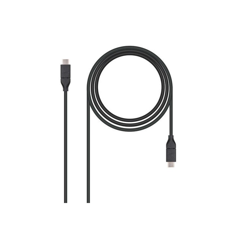 Cavo Nanocable  USB-C 3.1 Gen 2 10Gbps maschio a USB-C maschio 1 m