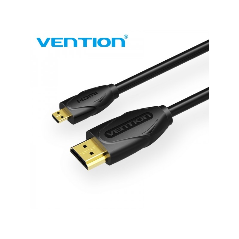 Vention Cavo da HDMI 1.4 maschio a Micro HDMI maschio - 3 m - Nero