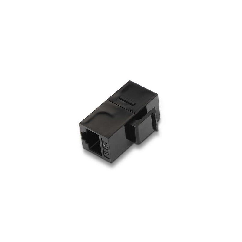 Giunzione Aisens RJ45 Cat.6 UTP per pannello patch o rosetta - Colore nero