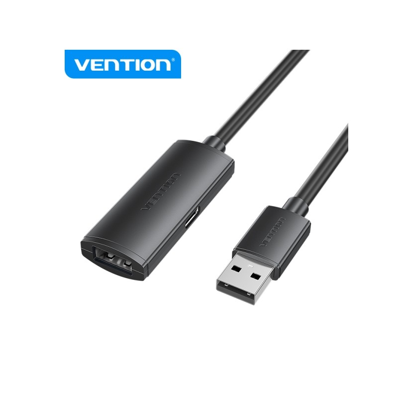 Cavo di prolunga USB 2.0 attivo di Vention - Trasferimento dati 480 Mbps - Connessione stabile - Struttura resistente - 