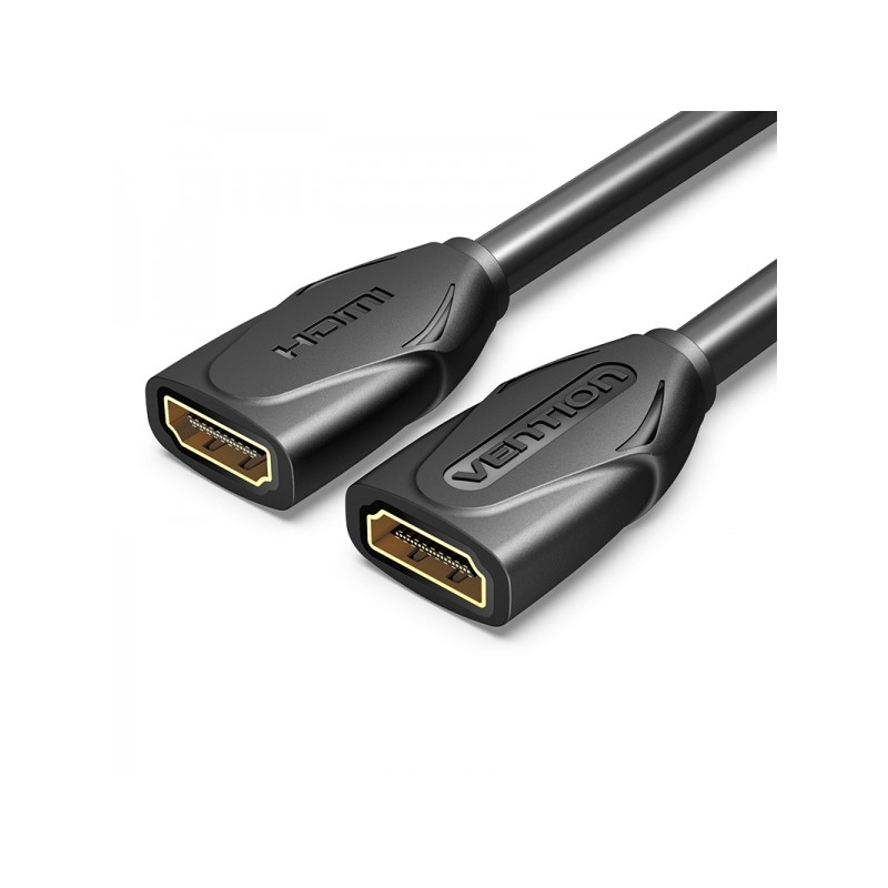 Vention Cavo di prolunga HDMI da HDMI femmina a HDMI femmina 4K 2.0 - 0.50 m - Nero