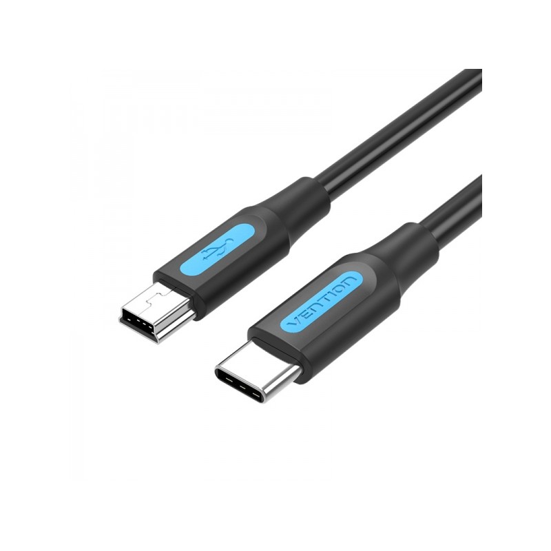 Vention Cavo da USB-C maschio a MiniUSB maschio - 2 m - Nero