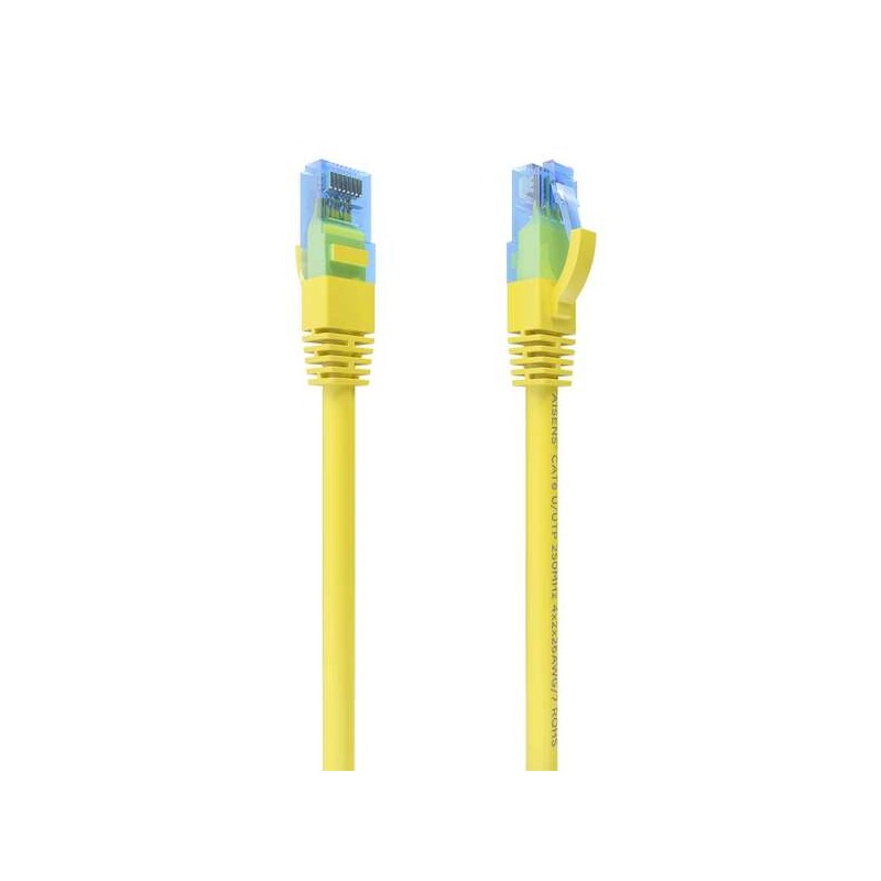 Cavo di rete Aisens Cavo patch RJ45 Cat.6 UTP AWG26 CCA - 1.0 m - Colore giallo
