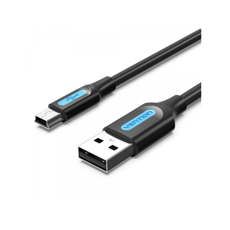Vention Cavo da USB 2.0 maschio a MiniUSB maschio - 3 m - Nero