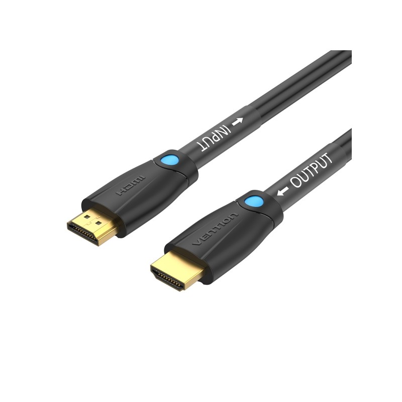 Cavo HDMI 2.0 Vention - Risoluzione 4K - ARC - Lunghezza 30 m - Connettori placcati in oro - Rivestimento in PVC - Color
