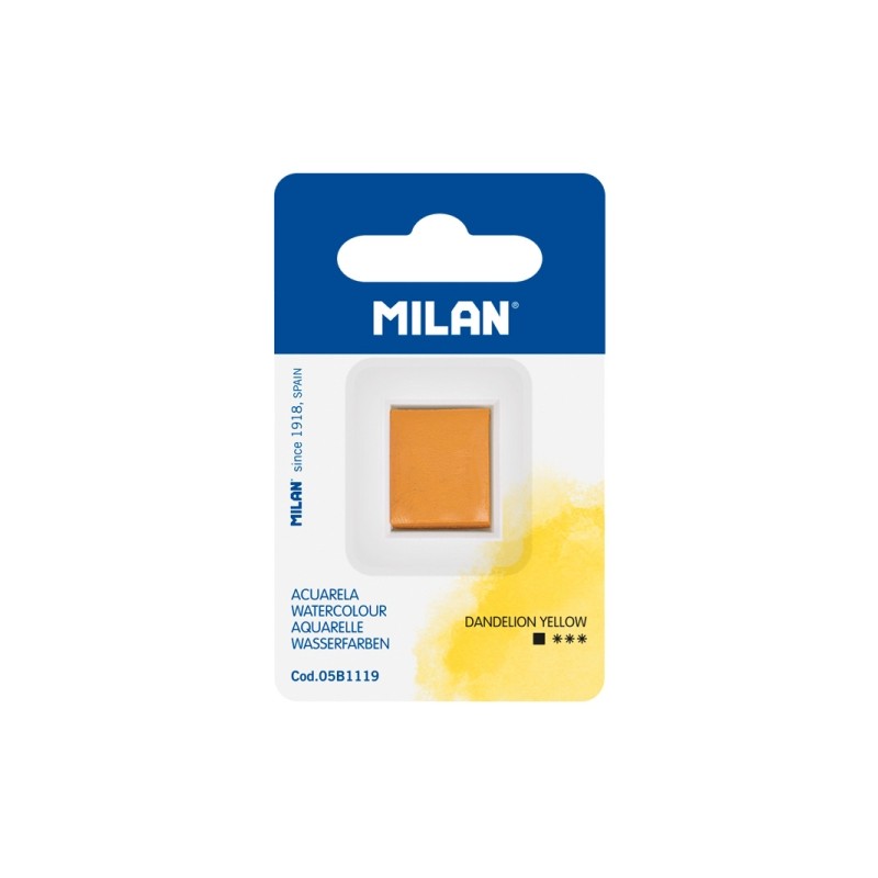 Milan Art Acquerello di ricambio - Godet medio - Colore giallo