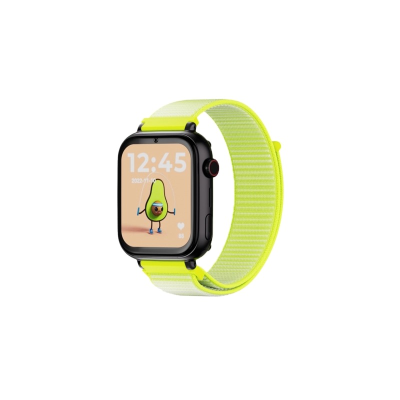 Savefamily SaveWatch Plus: smartwatch per bambini con GPS e funzione di chiamata - IP67 - Pulsante SOS - Cassa nera - Ci
