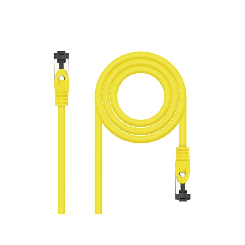 Nanocable Cavo di collegamento Cat. 8.1 2 GHz LSZH SSTP AWG26 - Lunghezza 1 m - Colore giallo