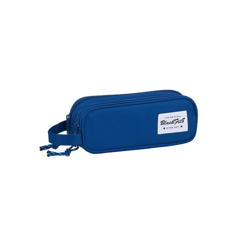 Safta Blackfit8 Oxford Borsa multiuso - 2 scomparti con cerniera - Manico laterale - 1 L - 210x60x80 mm - Colore blu scu