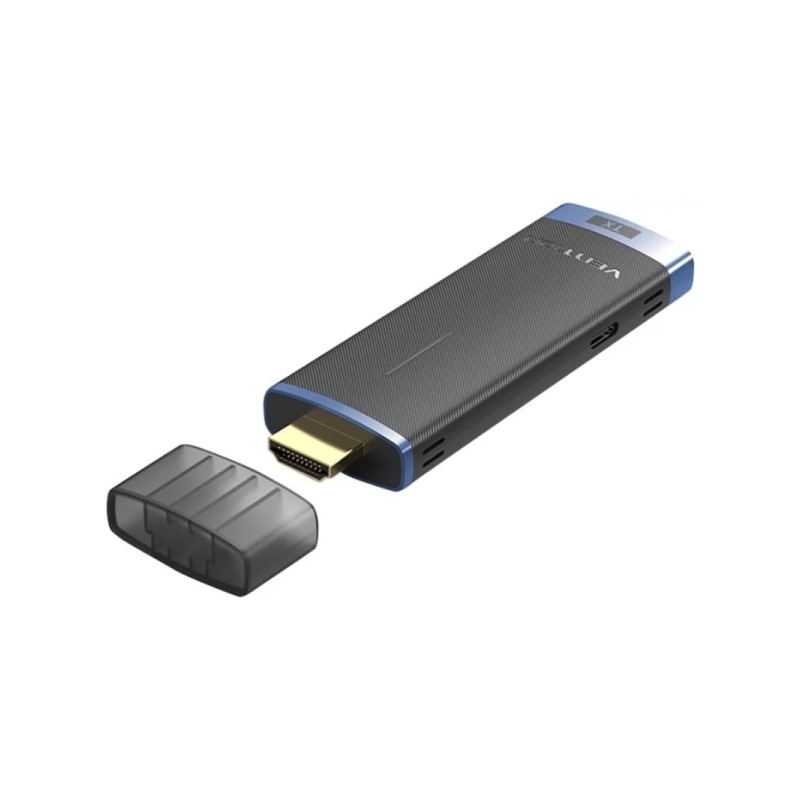 Vention Trasmettitore HDMI wireless a 5 GHz - Risoluzione Full HD - Portata fino a 50 m - Alimentazione tramite USB-C - 