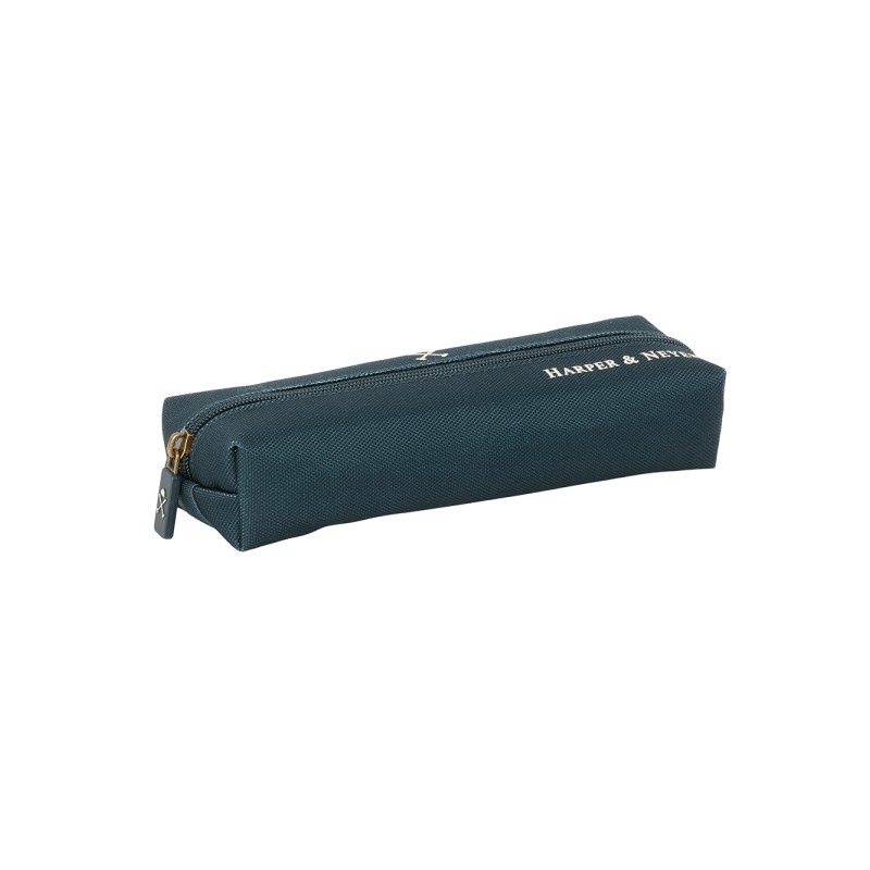 Safta Harper e Neyer Portatodo - Cerniera - Elastico - 0.53 L - 220x70x40 mm - Colore blu marino
