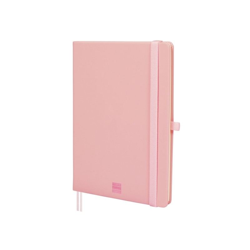 Finocam Nexo Quaderno con copertina rigida - 72 fogli - Formato A5 - 148x210 mm - Righe orizzontali - Carta color crema 