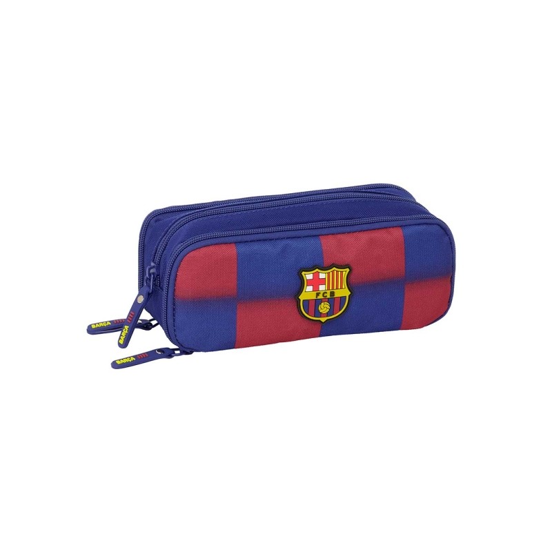 Safta F.C. Barcelona Borsa portaoggetti da 1.345 L - 3 scomparti - Lati con apertura totale - Chiusura con cerniera - 21