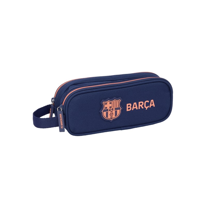 Safta F.C. Barcelona - Seconda divisa - Borsa multiuso - 2 scomparti con cerniera - Manico laterale - 1 L - 210x60x80 mm