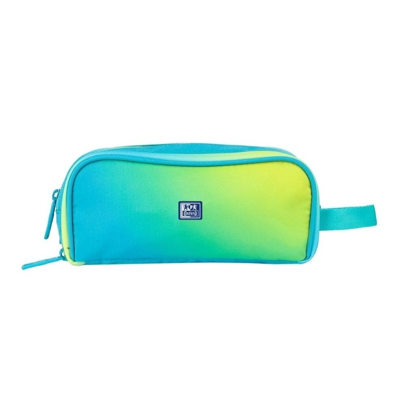 Oxford Gradient Borsa multiuso - 3 cerniere - Manico laterale - Realizzata in materiale riciclato - Colore Electric Lime