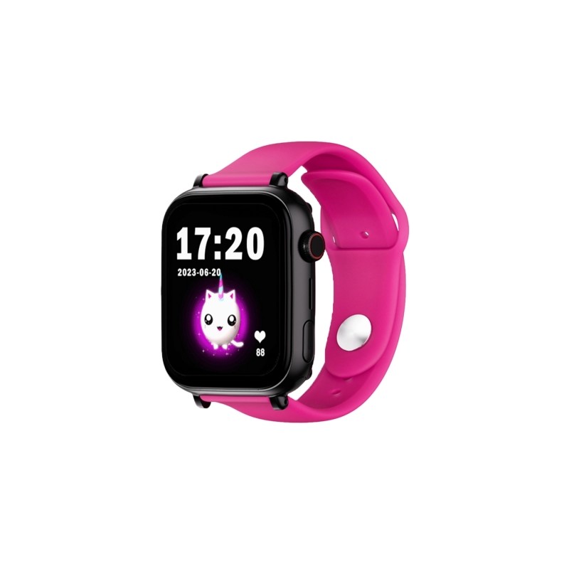 Savefamily SaveWatch Plus: smartwatch per bambini con GPS e funzione di chiamata - IP67 - Pulsante SOS - Cassa nera - Ci