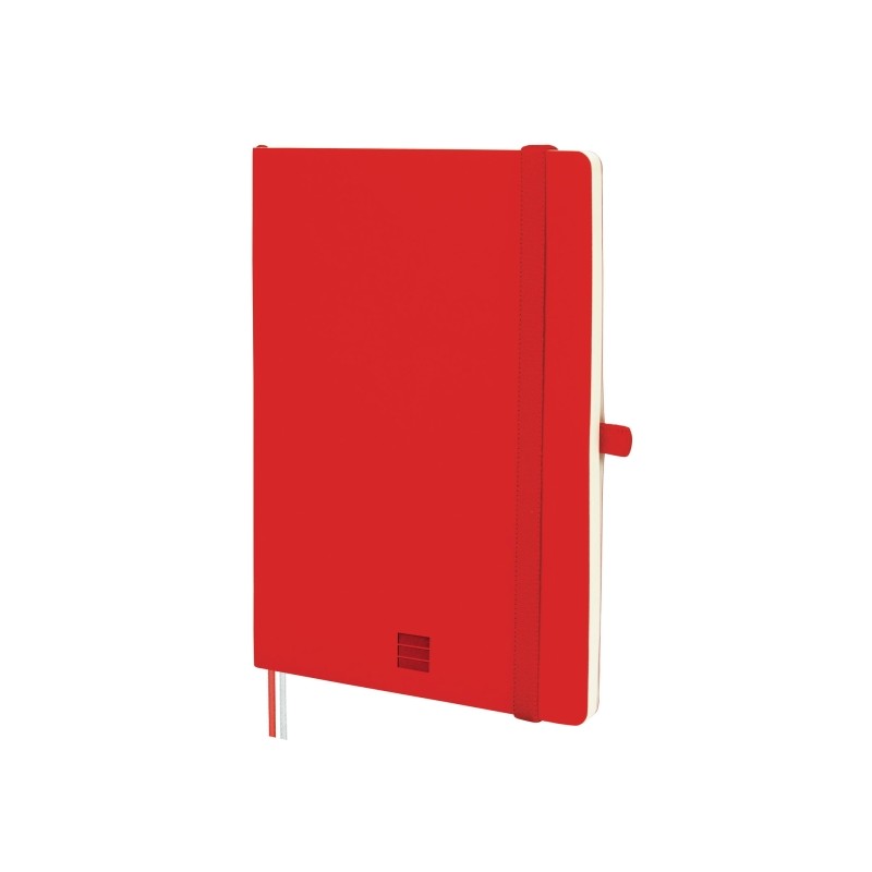 Finocam Nexo Quaderno con copertina morbida - 72 fogli - Formato A5 - 148x210 mm - Righe orizzontali - Carta color crema