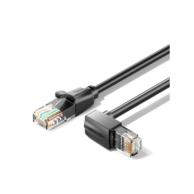 Cavo di rete Vention Cat.6 UTP - Lunghezza 10 m - Curvo - Velocità fino a 1 Gbps - 26 AWG - Rivestimento in PVC - Color