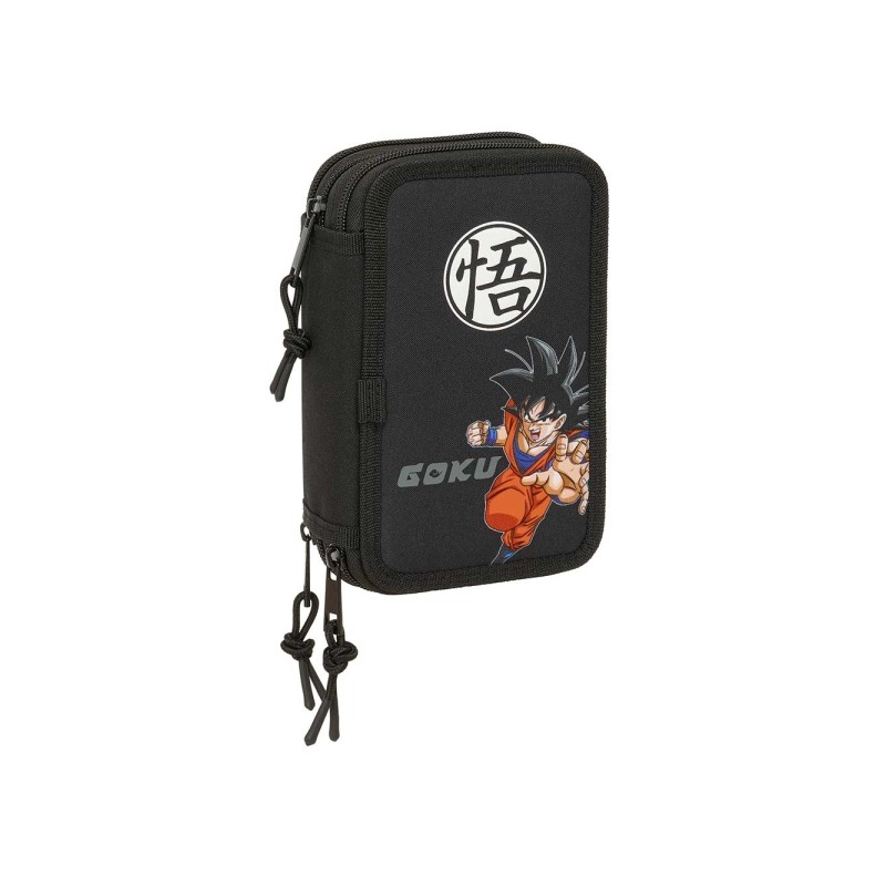 Safta Dragon Ball Astuccio a 3 ripiani - 37 pezzi - 1.3 L - Gomma - Matita - Penne a sfera - Temperamatite - Righelli - 