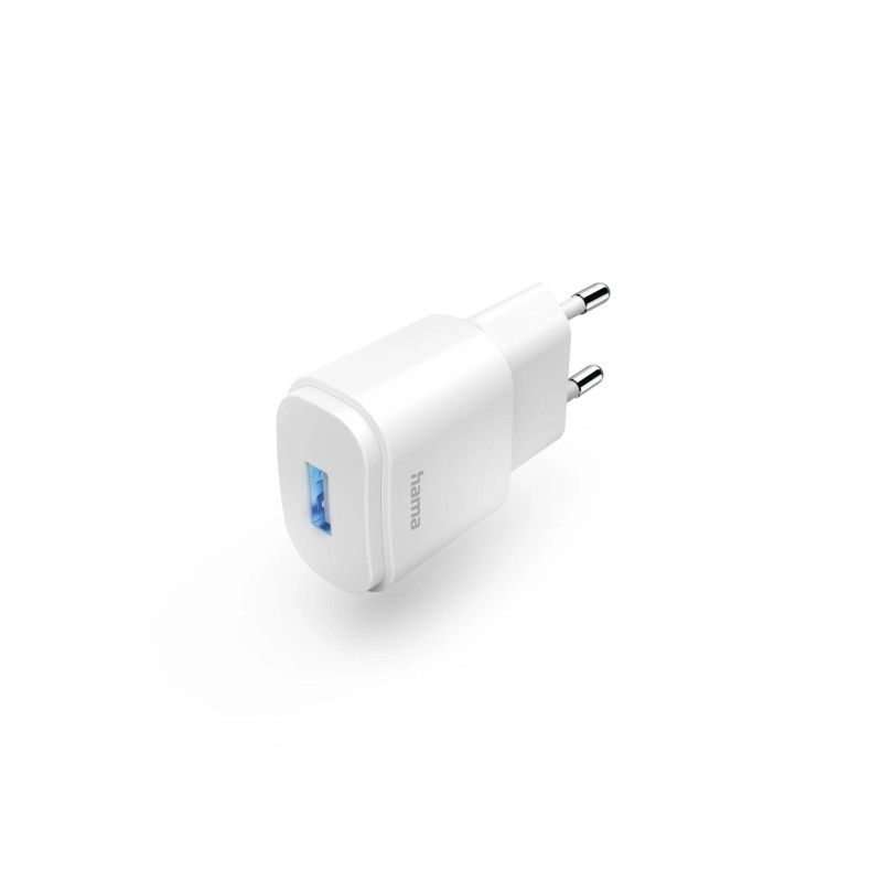 Hama Caricabatterie da muro - Potenza 6 W - USB-A - Colore bianco
