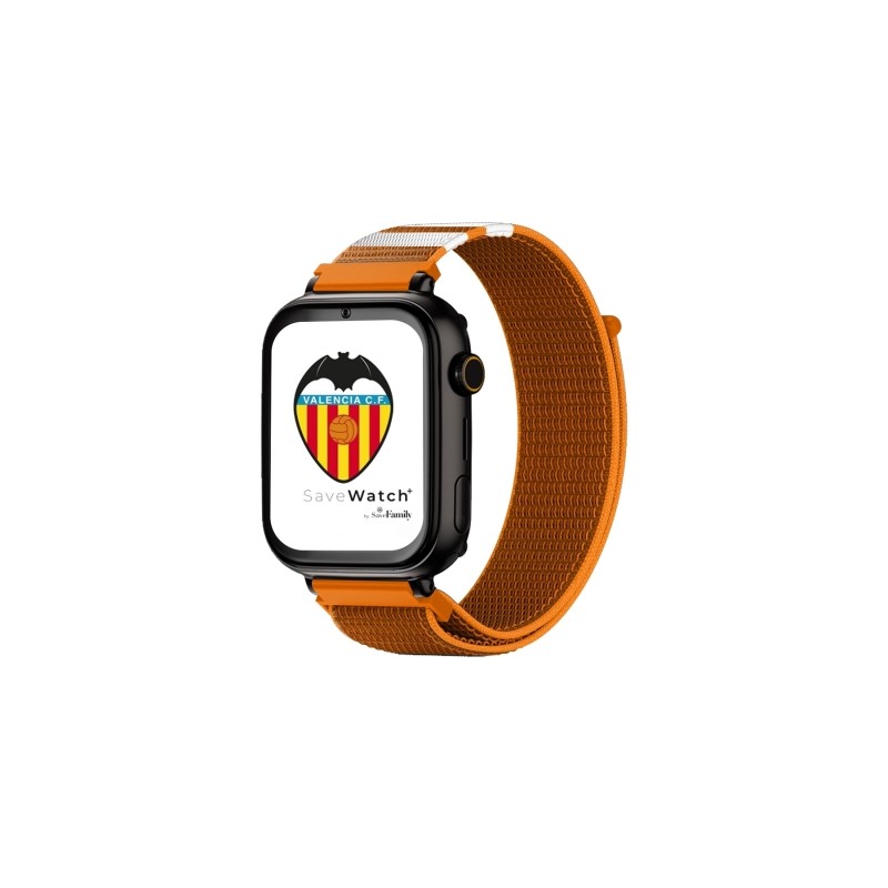 Savefamily Smartwatch per bambini Savewatch Plus Edizione Valencia C.F. con GPS e funzione di chiamata - Cinturino in te