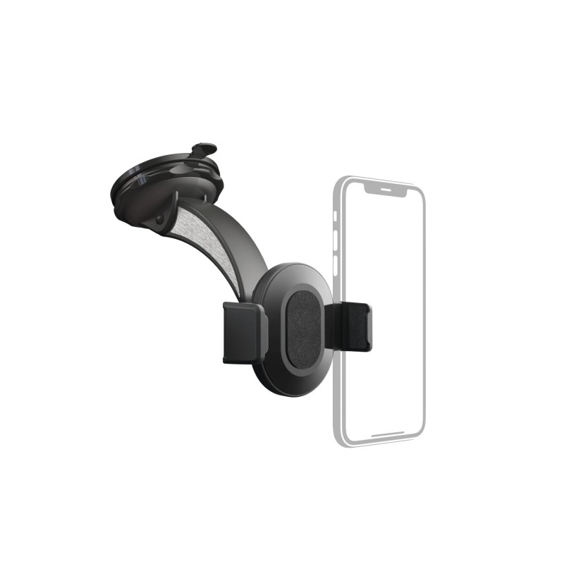 Hama Move Supporto da auto per smartphone - Ventosa per parabrezza - Larghezza del dispositivo da 5.5 a 8.5 cm - Colore: