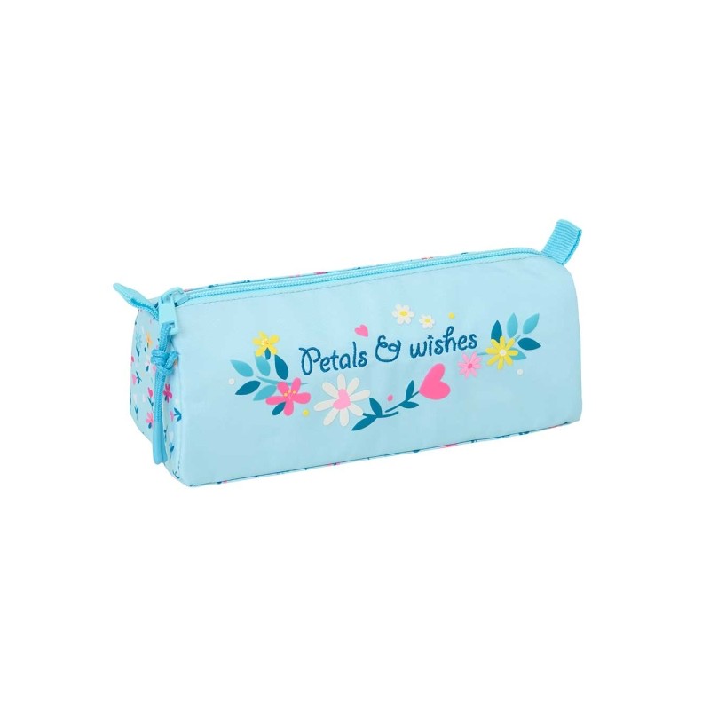 Safta Blackfit8 Petalos Borsa multiuso - 1 scomparto con cerniera - 21x8x7 cm - Colore azzurro chiaro