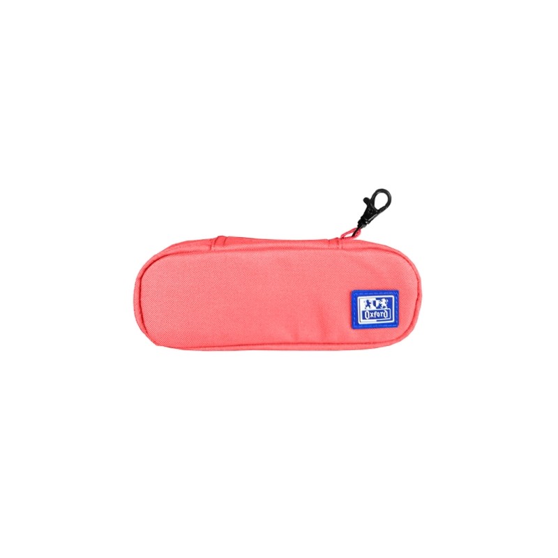 Oxford Kangoo B-Hook Custodia con gancio - Tasca interna in rete - Elastico per quaderni - Semirigida - 21x8x4.8 cm - Co