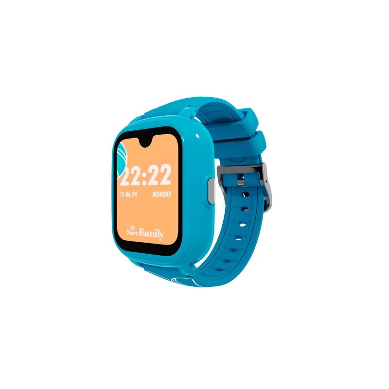 Savefamily Smartwatch per bambini Iconic Plus 2 con GPS e funzione di chiamata - IP67 - Batteria da 850 mAh - IA - Color