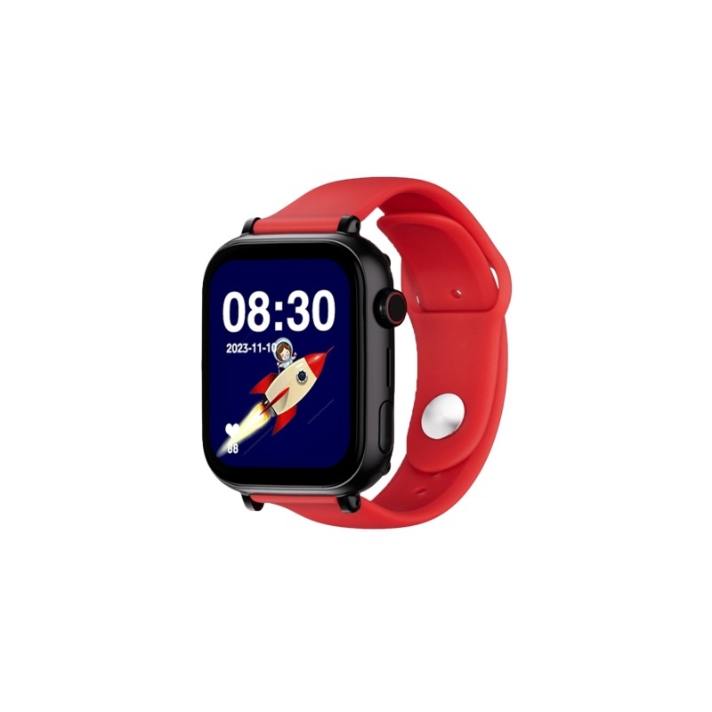 Savefamily SaveWatch Plus: smartwatch per bambini con GPS e funzione di chiamata - IP67 - Pulsante SOS - Cassa nera - Ci