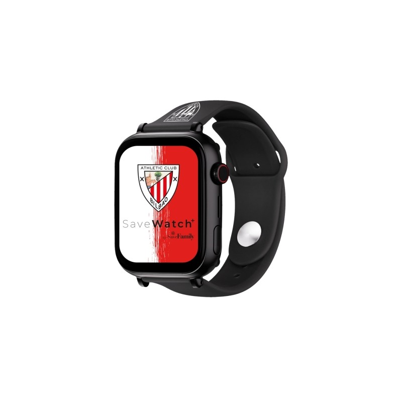 Savefamily Smartwatch per bambini Savewatch Plus Edizione Athletic Club con GPS e funzione di chiamata - Cinturino in si