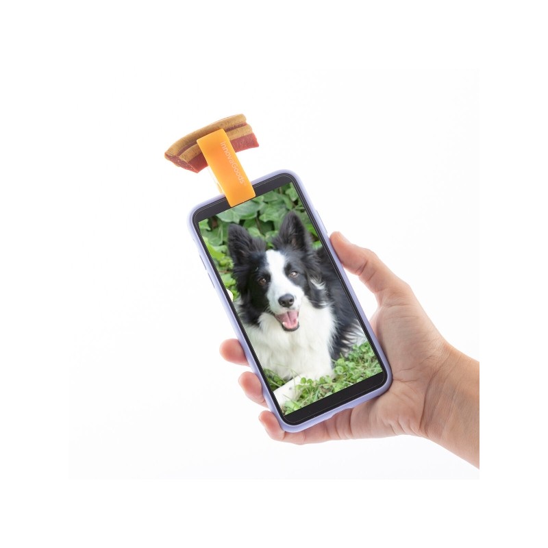 Innovagoods Pefie Clip per selfie con animali domestici - Silicone flessibile - Ottima tenuta - Leggera e compatta - Fac